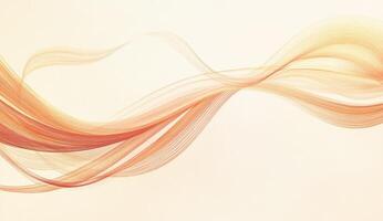 Abstract flowing ribbons photo