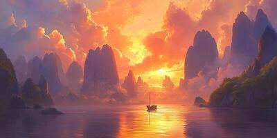 Golden Hour Serenity photo