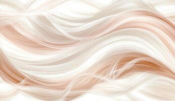 Blond hair with subtle highlights photo
