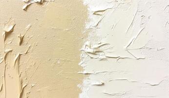 Abstract canvas texture. Beige and white photo
