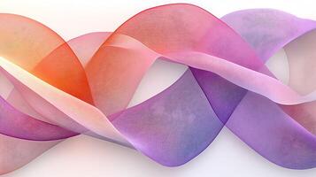 Abstract Flowing Colorful Wave Patterns in Gradient Hues photo