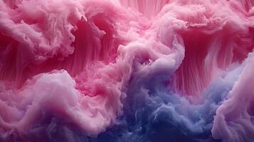 Abstract Pink and Blue Gradient Cloud-Like Textures with Ethereal Details photo