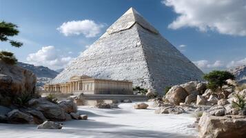 The great pyramid of giza, egypt photo