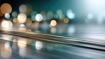 Abstract bokeh lights background photo