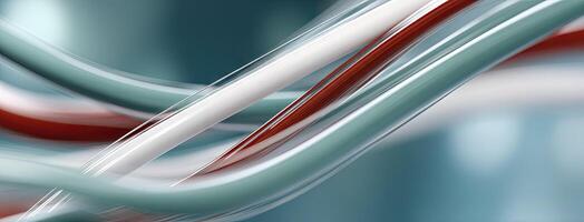 A red, white and blue abstract background photo