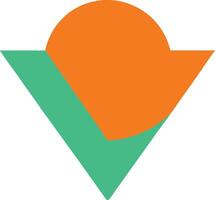 Icon Centric Logo for Gadget and RGB Version One vector