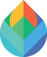 Super Clean Minimal Logo H Version One vector