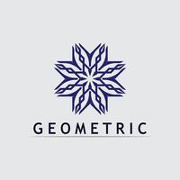Geometric Shape-Based Business Symbol vector