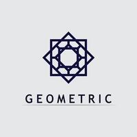 Modern Creative Geometric Symbol Design vector