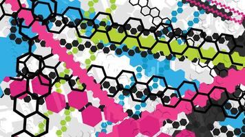 a colorful abstract background with geometric shapes vector