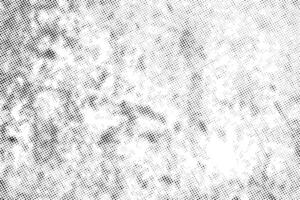 Grunge halftone black dost texture on white background vector