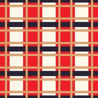 Rope seamless pattern with geometrical stripe lines vector