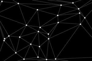 Global network connection background for banner design. Abstract line background with connecting dots and lines. Network Connecting dot polygon Social network communication. Internet technology design vector