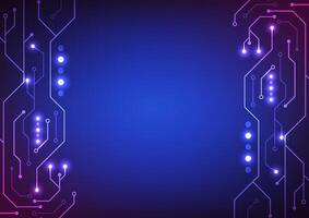 Abstract circuit board technology background. Design for futuristic future digital futuristic electronic. vector
