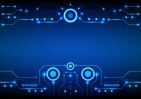Abstract circuit board background. Digital network concept. Design for futuristic featuring technology systems. vector