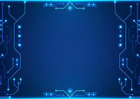 Technology circuit board background. Abstract futuristic future digital concept. Design for futuristic electronic data system robotics machine learning. vector