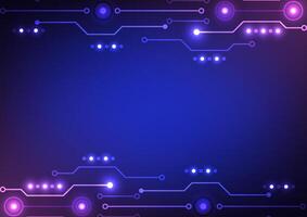 Abstract circuit board technology background. Design for futuristic future digital futuristic electronic data system. vector