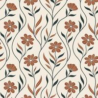 seamless pattern floral vector