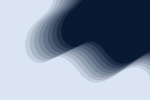 Stylish abstract cover with layered paper cut waves in geometric pattern perfect for modern flyers or creative backgrounds vector
