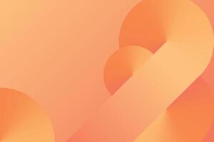 Graphic art featuring light burst effects and radial gradients with abstract orange tones and geometric forms vector