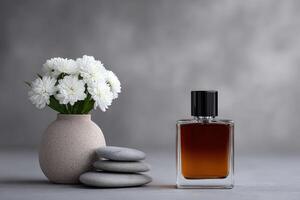 Programmer develops synthetic memories in a minimalist workspace with personal touches photo