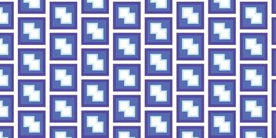 Blue And White Abstract Geometric Pattern with Repeating Rectangular Motifs vector