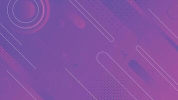 Vibrant abstract purple geometric background with dynamic gradient shapes, ideal for modern tech banners, web design, posters, and digital graphics. Futuristic and minimal style vector