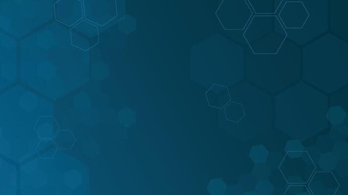 This abstract background has hexagon shapes in blue gradient tones, creating a clean, technology inspired geometric design, perfect for business, creative, or digital projects.