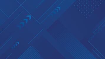 A versatile abstract blue geometric background featuring diagonal lines and arrows in a modern tech style. Perfect for presentations, web design, marketing, and digital media. vector