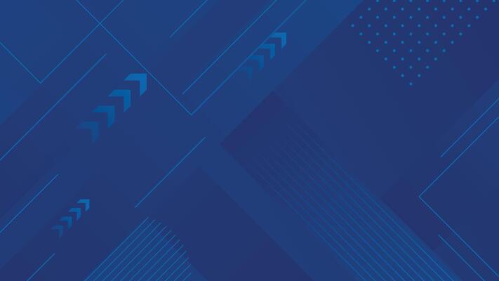 A versatile abstract blue geometric background featuring diagonal lines and arrows in a modern tech style. Perfect for presentations, web design, marketing, and digital media.