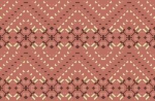 Baroque Abstract Geometric Patternfolk Embroidery, Aztec Geometric Ornament Print. Design for Carpet, Wallpaper, Clothing, Wrapping, Fabric vector