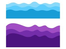 Creative Wave Pattern for Presentations and Digital Art vector