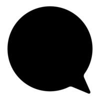 chat icon for app on transparent background vector