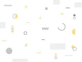 Abstract geometric pattern. Abstract geometric pattern on white background. vector