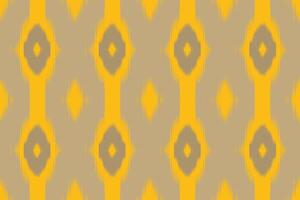 Ikat Pattern Design for Fabric. Ethnic fabric design. clothing, textile, wrapping, background, wallpaper, carpet, Boho, embroidery, print vector