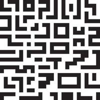 Black color stripes abstract stylish mosaic design modern flat background. vector