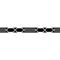 Minimalist Geometric Line Black White Border on Gradient Background vector