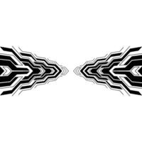 Symmetric Geometric Modern Tech Background vector