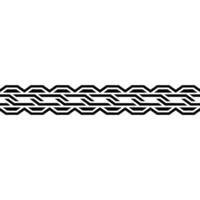 Geometric Black White Border Minimalist, Abstract, Element vector