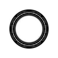 Futuristic Circle Interface Abstract Technology vector