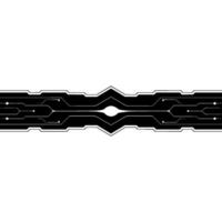 Tech Circuit Board , Modern Black and White vector