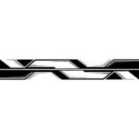 Minimalist Futuristic Tech Background, Geometric Black White vector