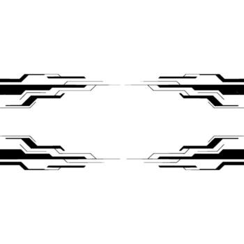 Modern Tech Abstract Background, Circuitry With Space for Text vector