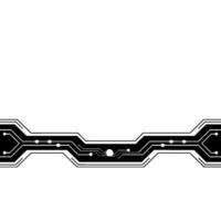 Abstract Tech Circuit Board Banner, Modern , Clean Background. vector