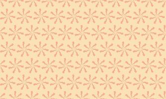 Elegant coral floral pattern on a pale yellow background. Perfect for textile design, wallpaper, branding, or website backgrounds. vector