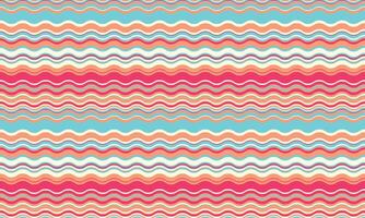 Vibrant wavy stripes in cheerful pastel and coral tones. Perfect for website backgrounds, textile designs, or playful branding. This seamless pattern evokes feelings of summer, energy, and optimism. vector