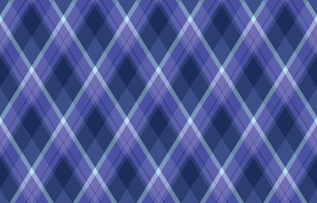 Elegant diagonal plaid pattern in shades of purple and blue. Perfect for textile design, website backgrounds, or adding a sophisticated touch to your projects.