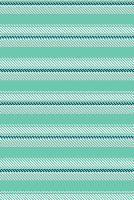 Vibrant teal and white striped pattern. Modern geometric design perfect for textile prints, website backgrounds, or fashion illustrations. Clean lines create a fresh, energetic feel.