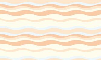 Serene pastel wave pattern, perfect for backgrounds, websites, or textile designs. Evokes feelings of calmness and fluidity. Its minimalist style offers versatility for various applications. vector