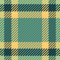 Elegant pastel green and yellow plaid pattern. Perfect for textile design, fashion, website backgrounds, or any project needing a sophisticated and calming texture. vector